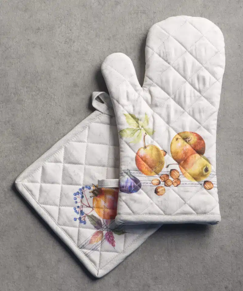 Fruit D'hiver Glove & Potholder