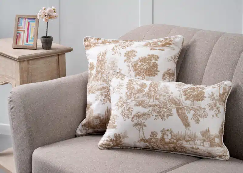 Trianon Bronze Decorative Cushion Cover