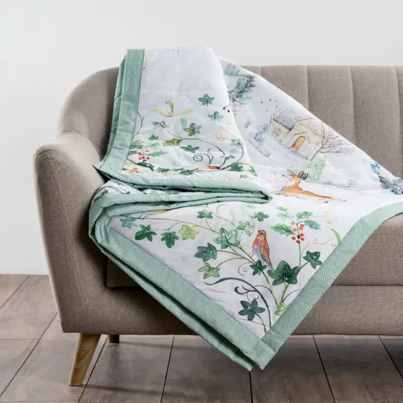 Snowy World Throws