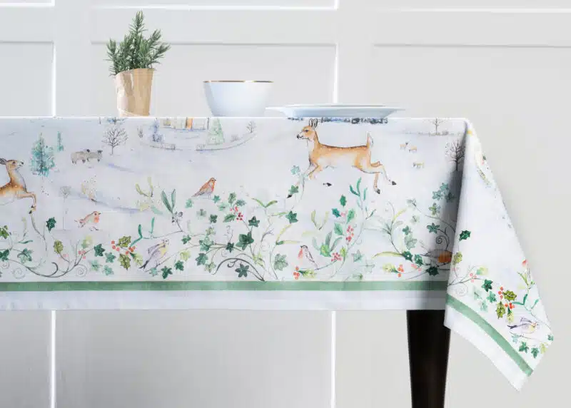 Snowy World Tablecloth