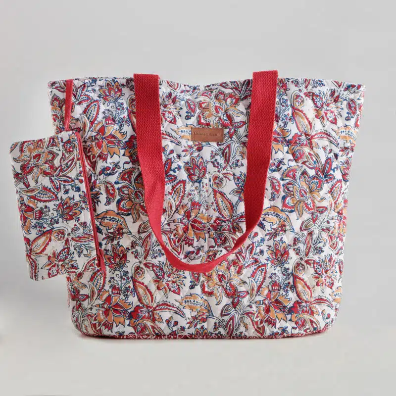 Kerala  Red Shopping Bag