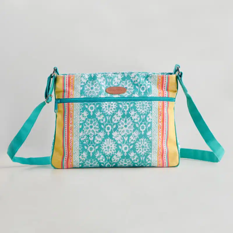 Katmandou Turquoise Cross Body Bag