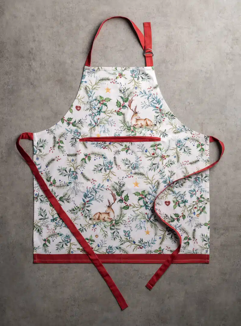 Holly Time Apron