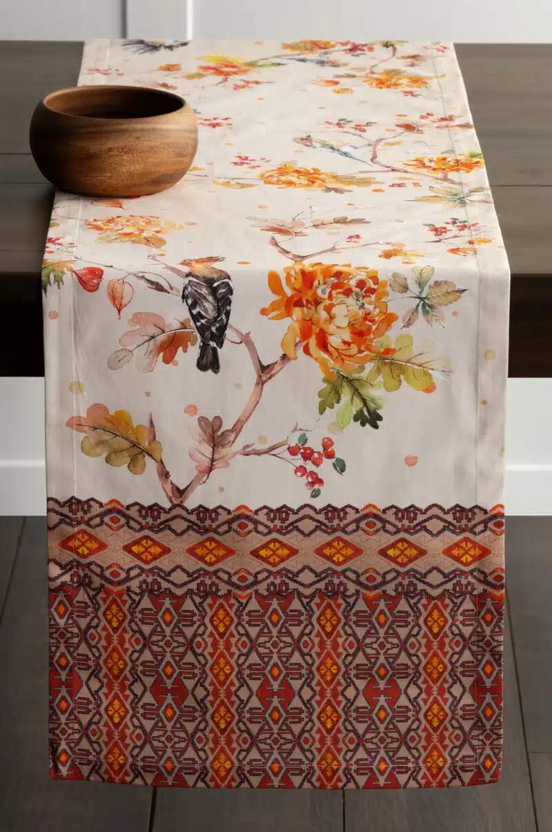 Kelim Prairie  Table Runner-Single Side