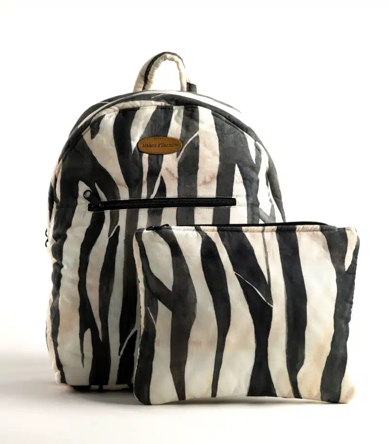 Zebra Backpack Bag