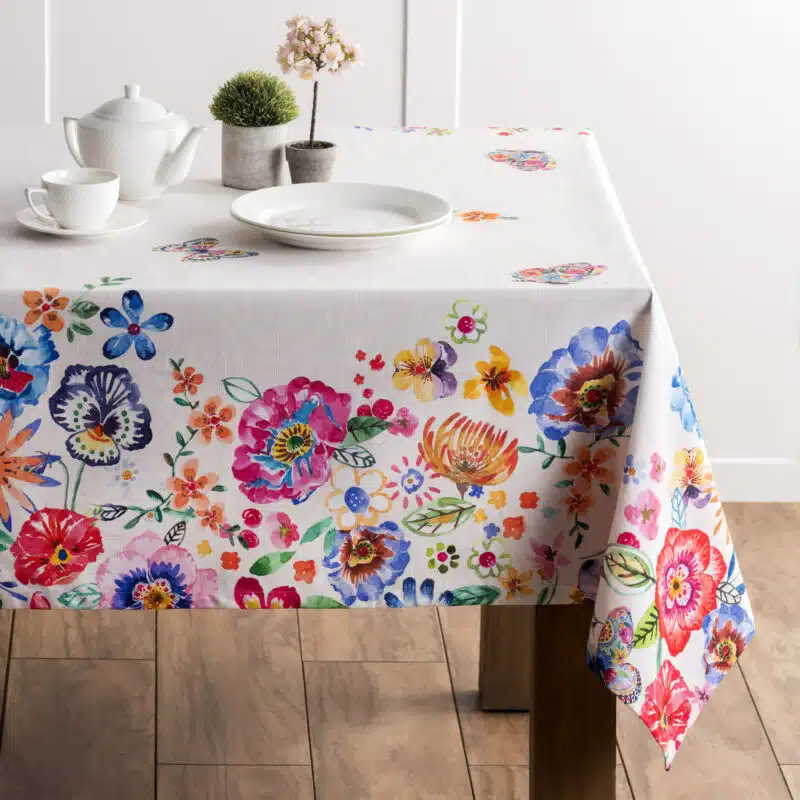 Happy Florals High Summer Tablecloth