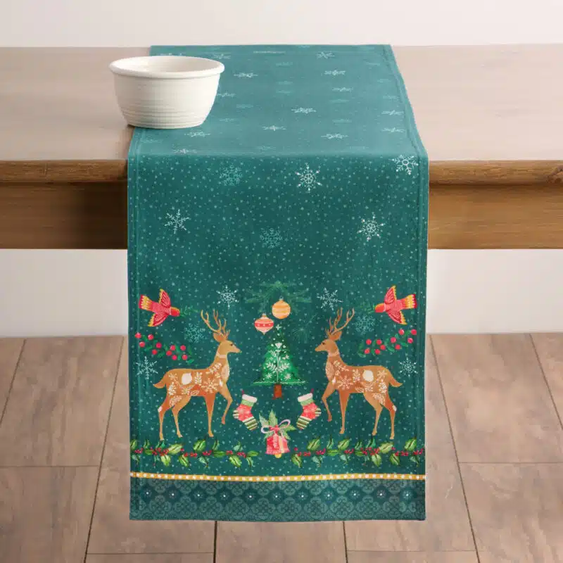 Hygge Christmas Table Runner-Single Side