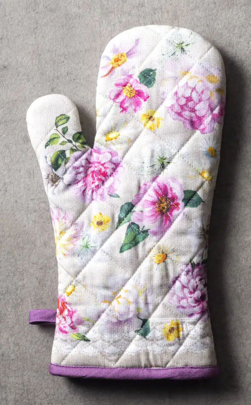 Pivoine Oven Mitt