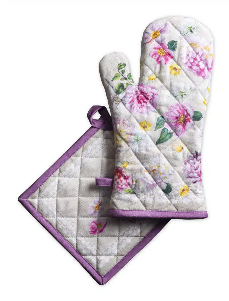 Pivoine Glove & Potholder