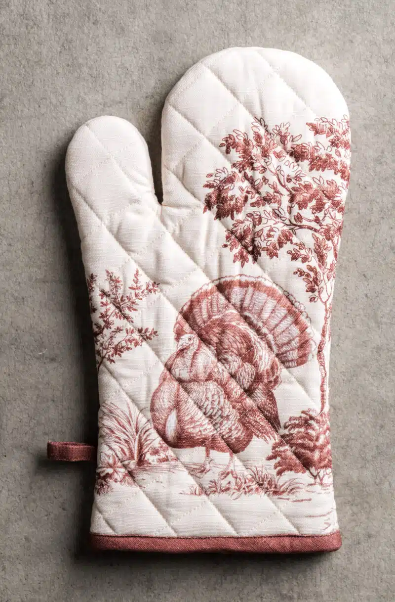 Holy Jouy Brown Oven Mitt