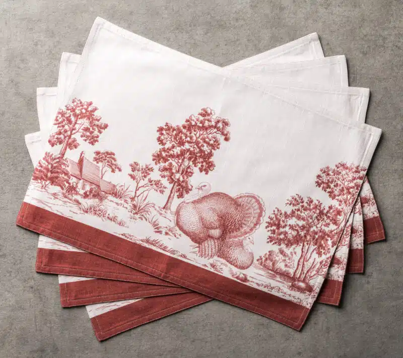 Holy Jouy Red Placemat