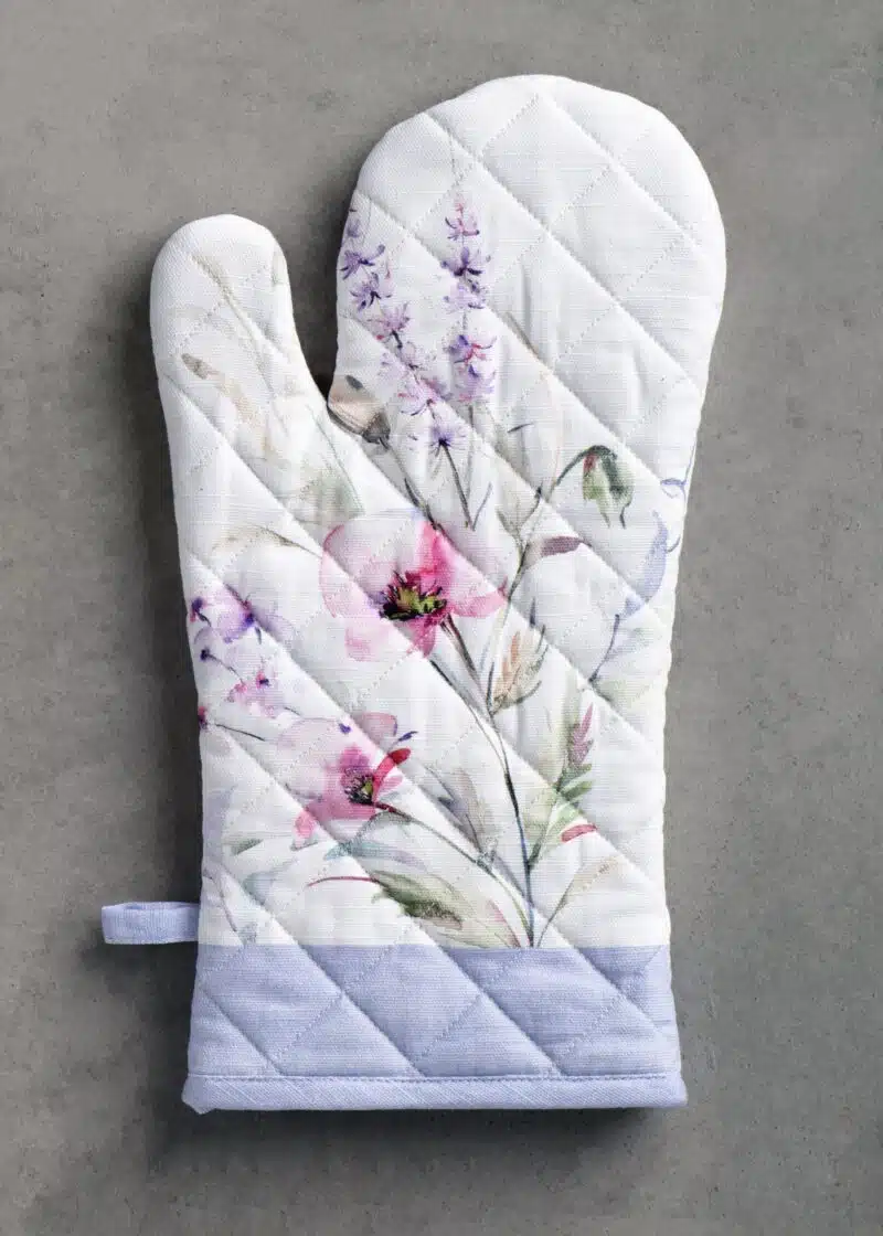 Summer Floral Oven Mitt