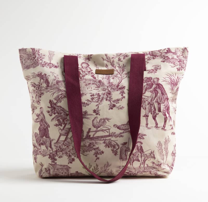 THE MILLER - RED Canvas Tote Bag