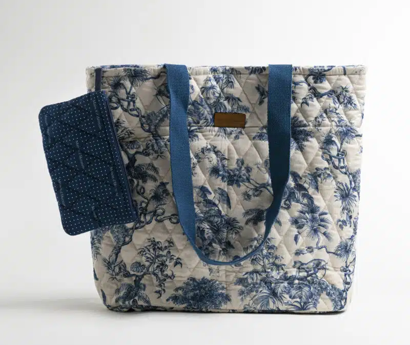 Bonobo-Blue Shopping Bag