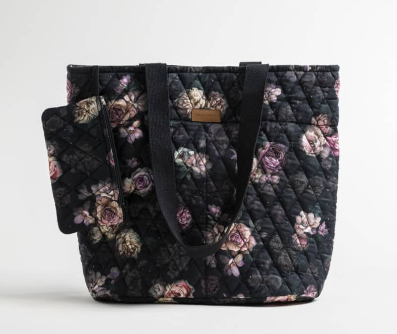 MOODY FLORALS - Shopping Bag
