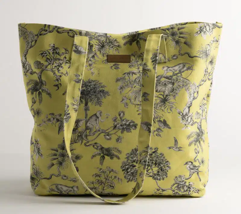 BONOBO - YELLOW Canvas Tote Bag