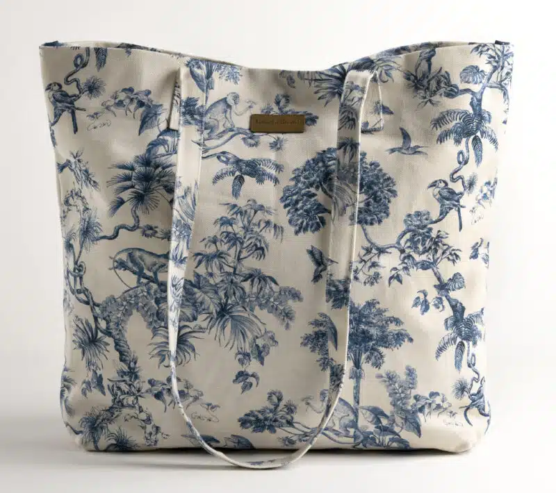 BONOBO - BLUE - Canvas Tote Bag