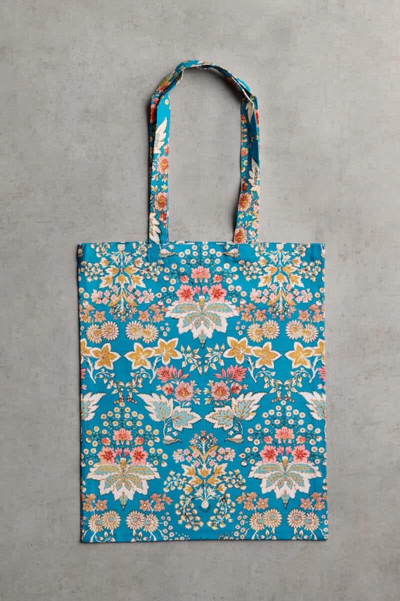 Marquise - Blue Basic Tote Bag