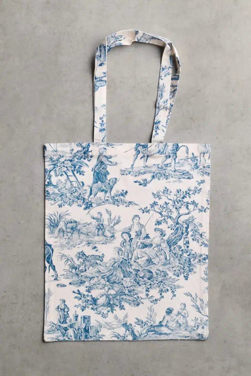 The Miller - Blue Basic Tote Bag