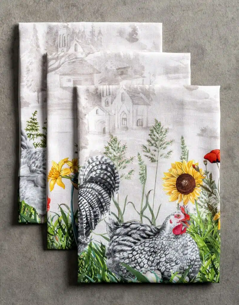 Basse Cour Kitchen Towel