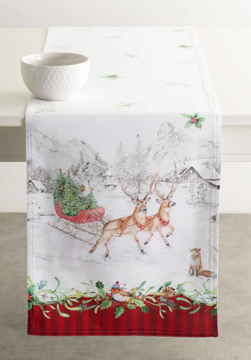 Christmas Tradition Table Runner-Single Side