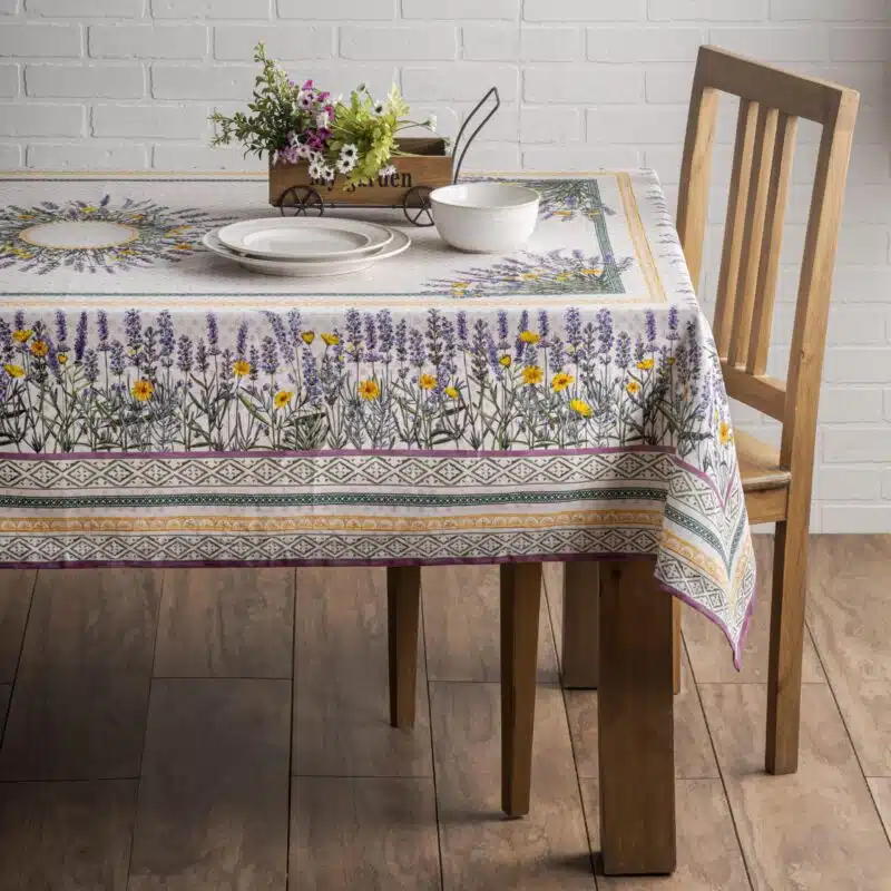 Fanny Lavender Tablecloth