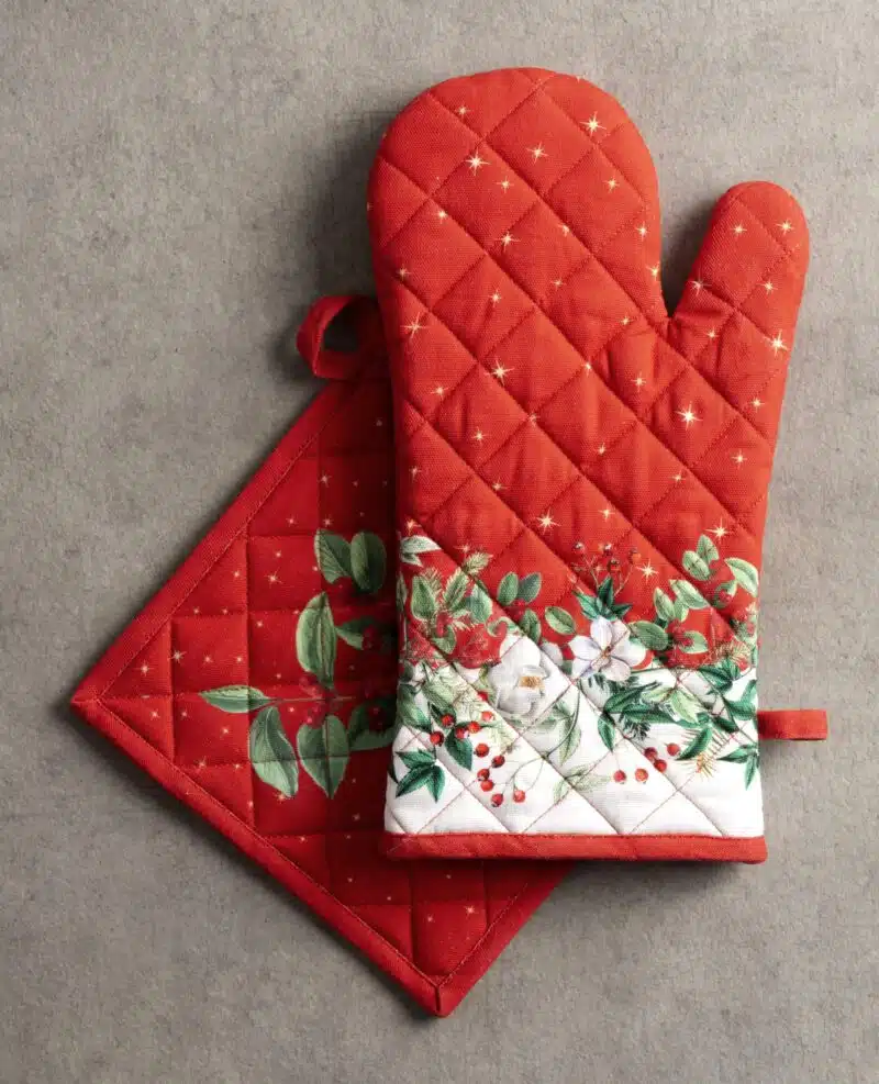 Noel Glove & Potholder
