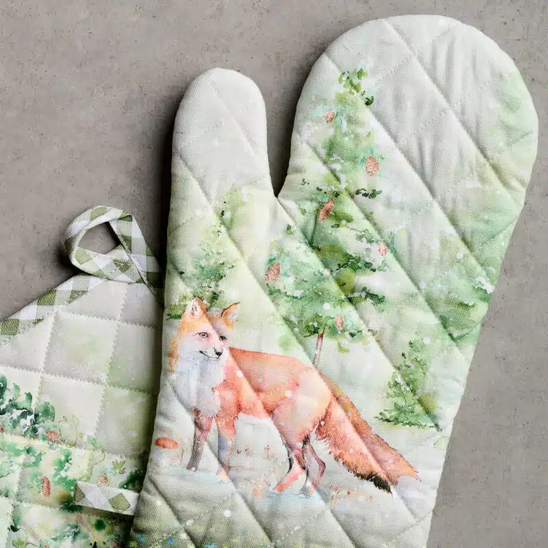 Winter Mornings Glove & Potholder