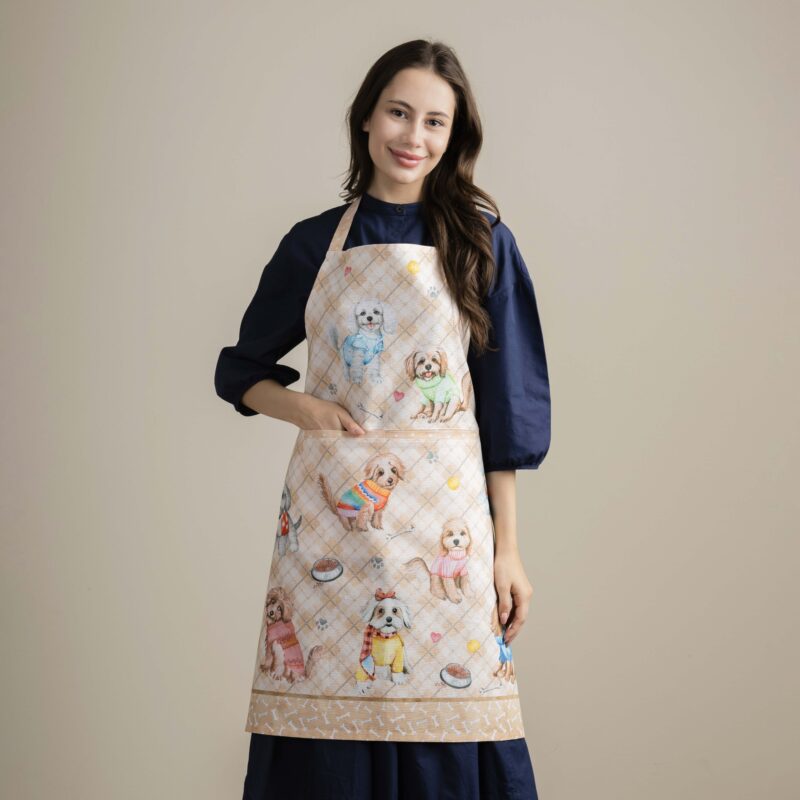 Let's Play Everyday apron