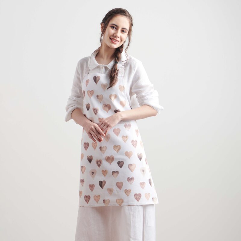 Lovely Hearts Everyday Apron
