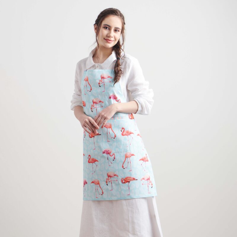 Flamingo Love Everyday Apron